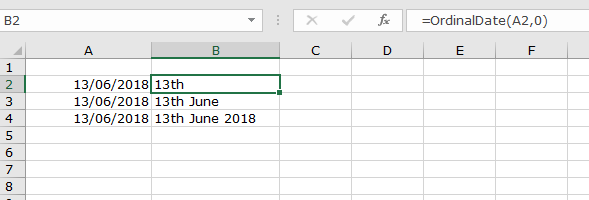 Ordinal-date-function